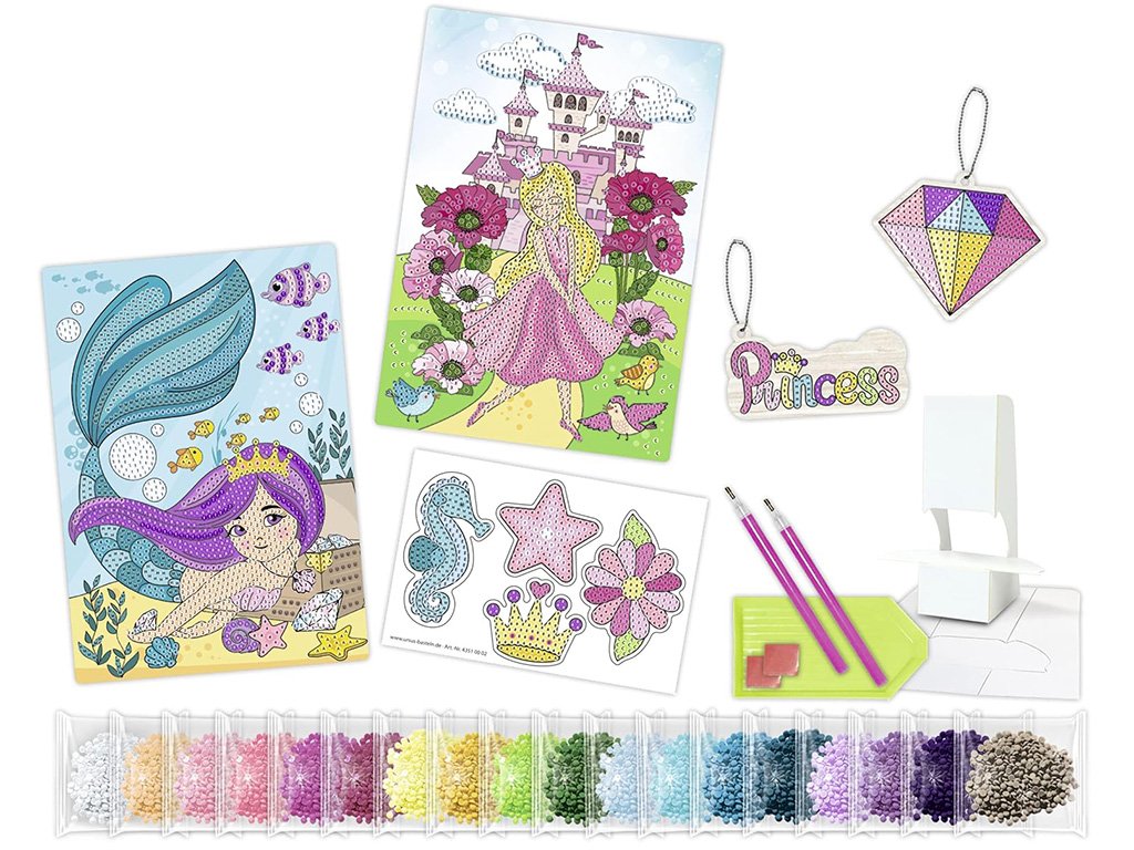 Ursus 43510002 - DIamantové malování Princezny
